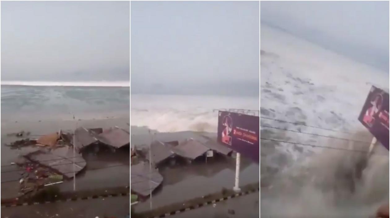 Las olas fueron de entre un metro y medio y dos metros. 