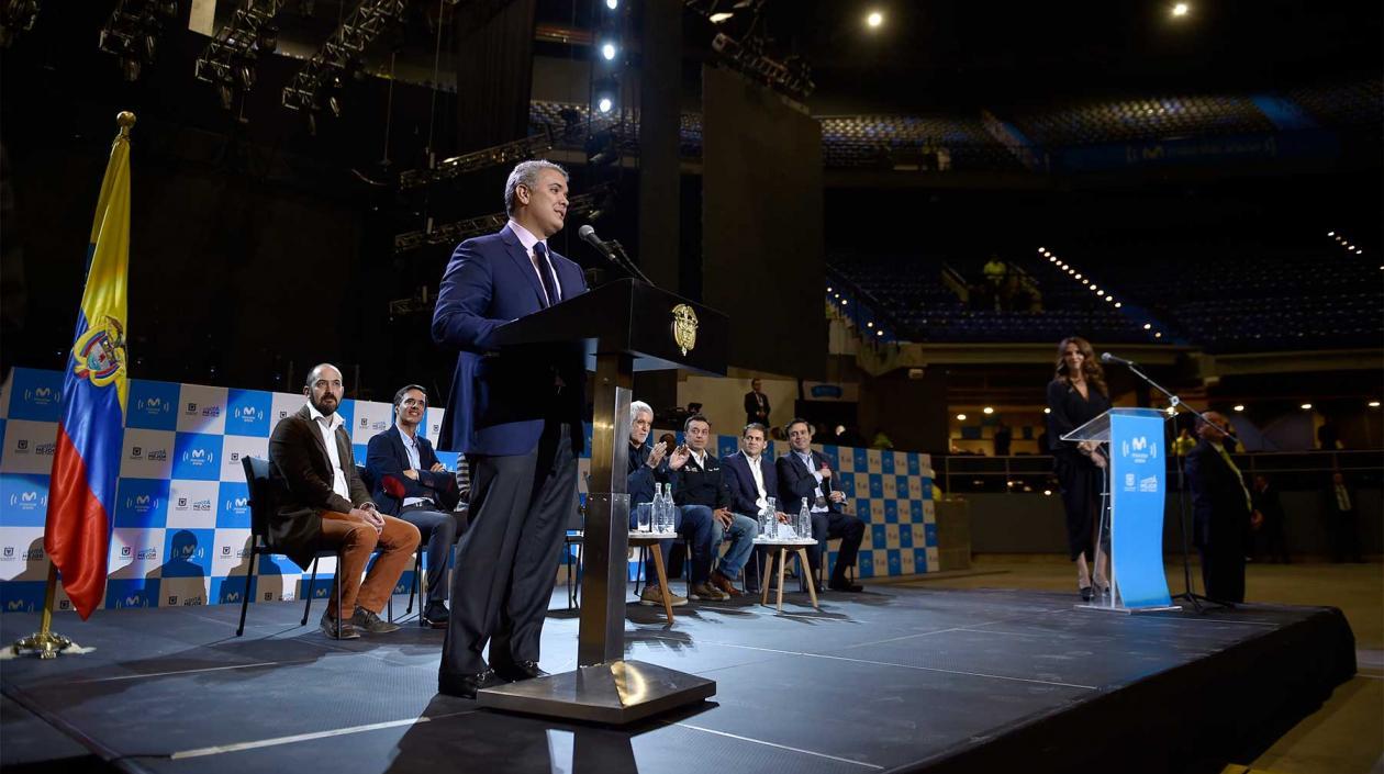 El Presidente de la República, Iván Duque. 