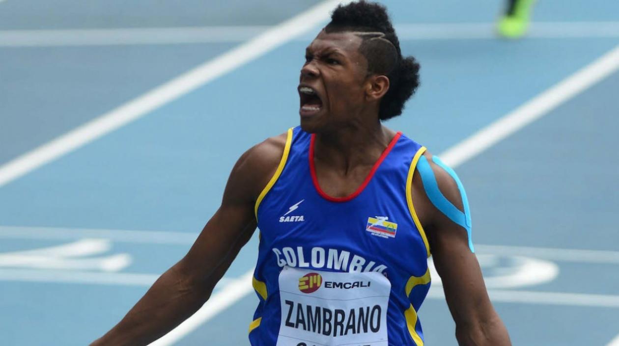 Anthony Zambrano, atleta barranquillero. 