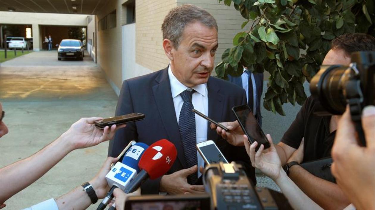 El expresidente del Gobierno español, José Luis Rodríguez Zapatero. 