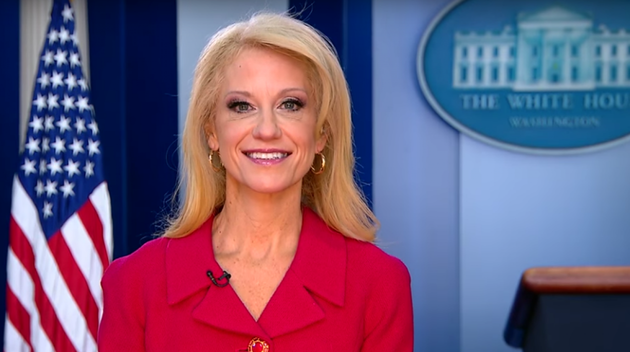 Kellyanne Conway, asesora del presidente de Estados Unidos.