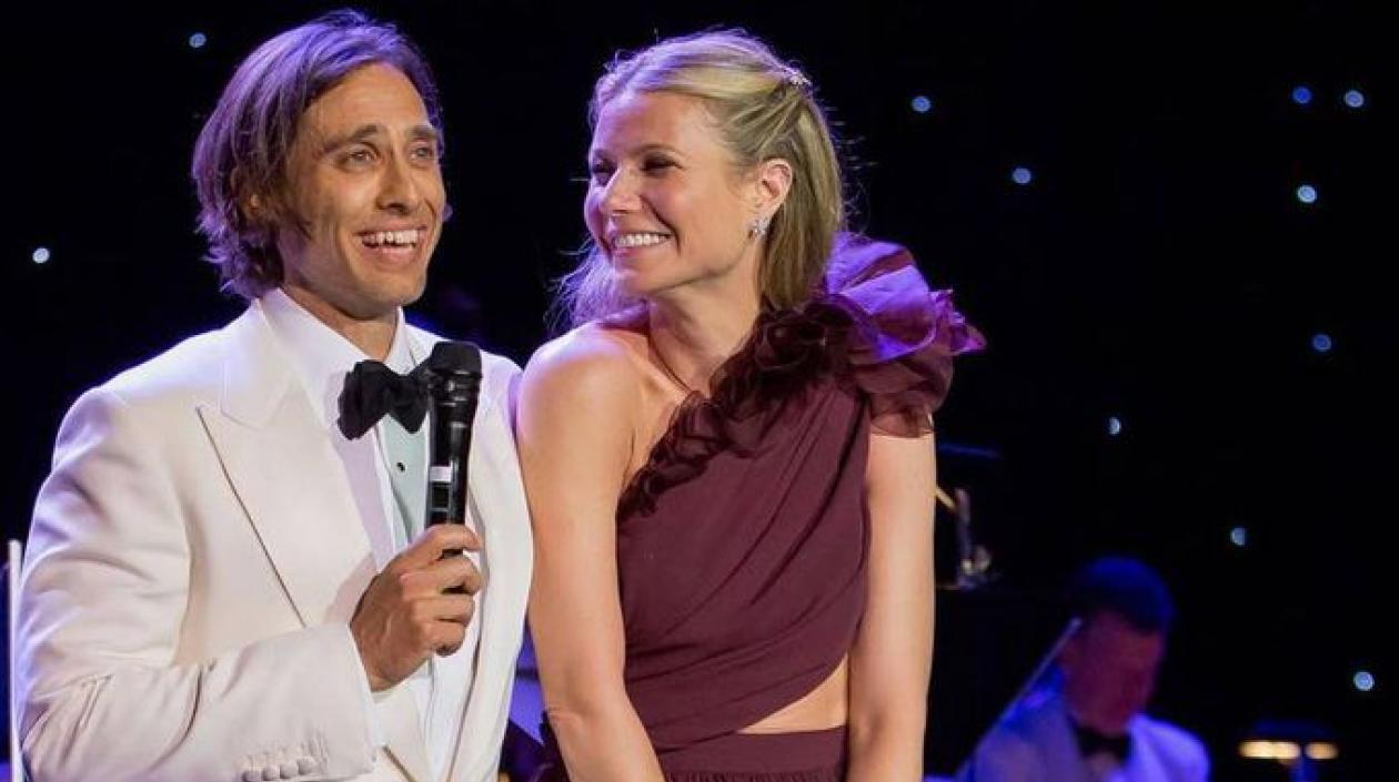 Los novios Brad Falchuk y Gwyneth Paltrow.