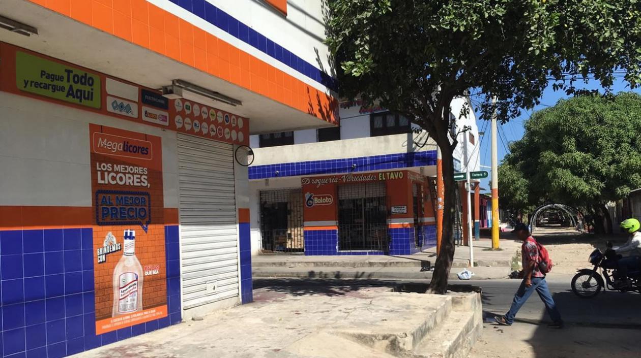  Dayan Fernando Tordecilla fue herido a bala en este lugar.