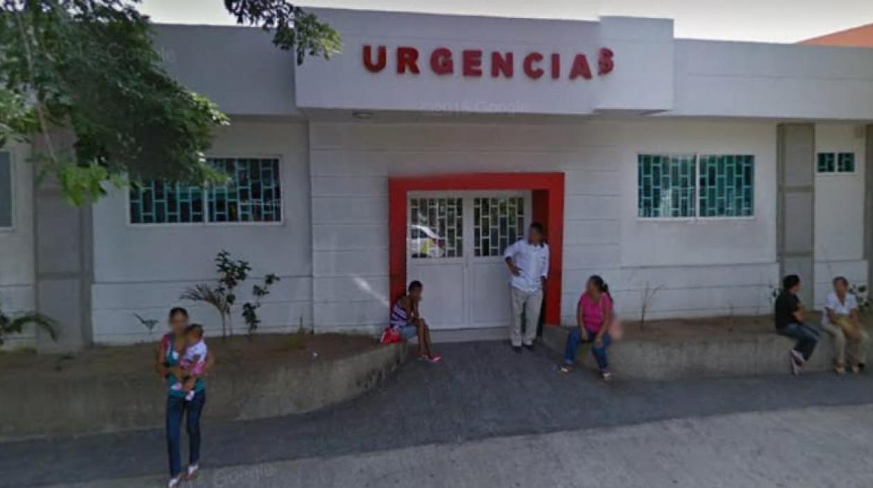 El lesionado fue atendido en el Paso de Murillo. 