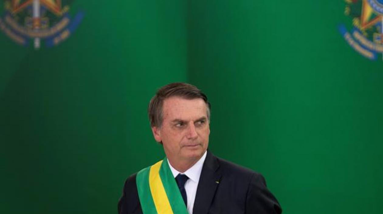 El presidente de Brasil, Jair Bolsonaro.