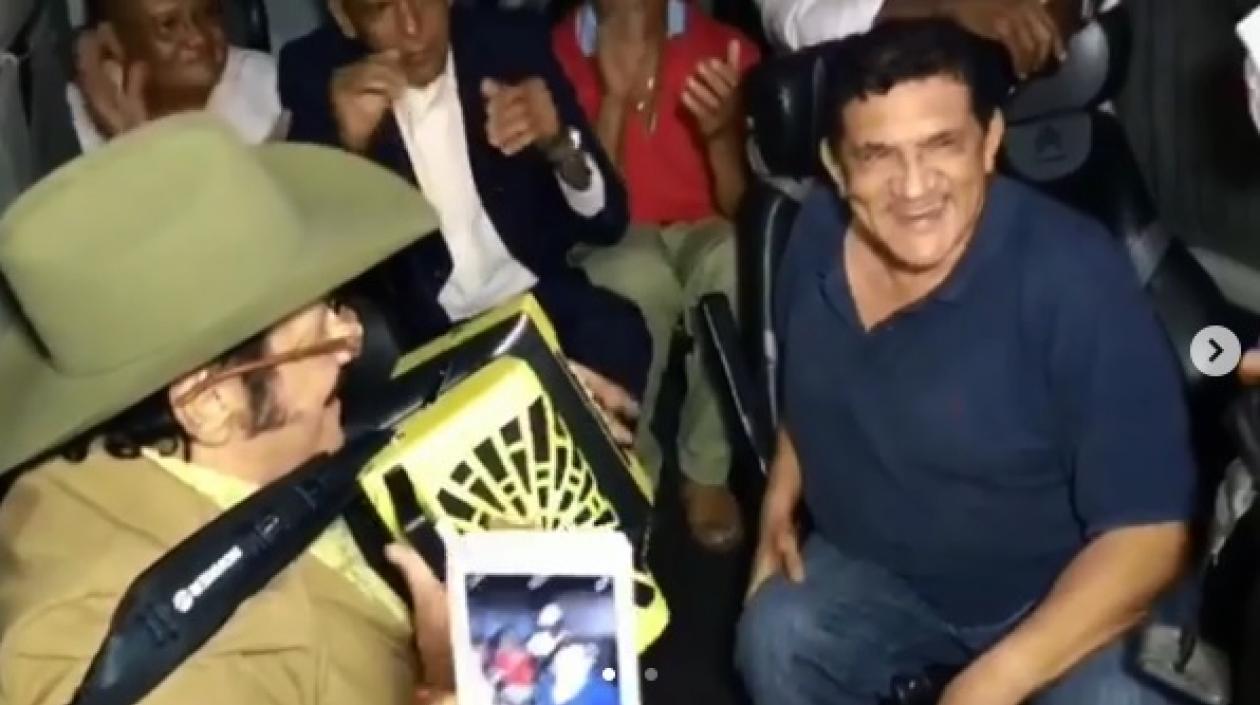 Aníbal Velásquez y Poncho Zuleta.