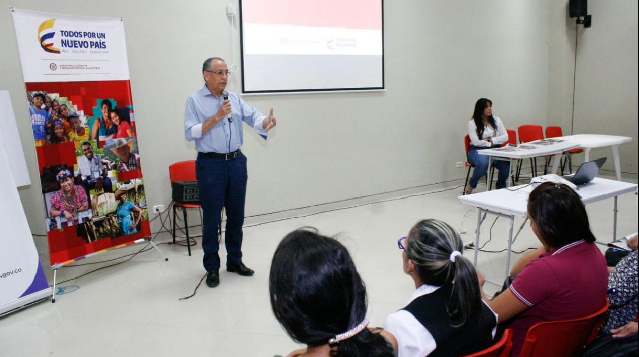Director territorial de la Unidad para las Víctimas del Atlántico, Alfredo Palencia.