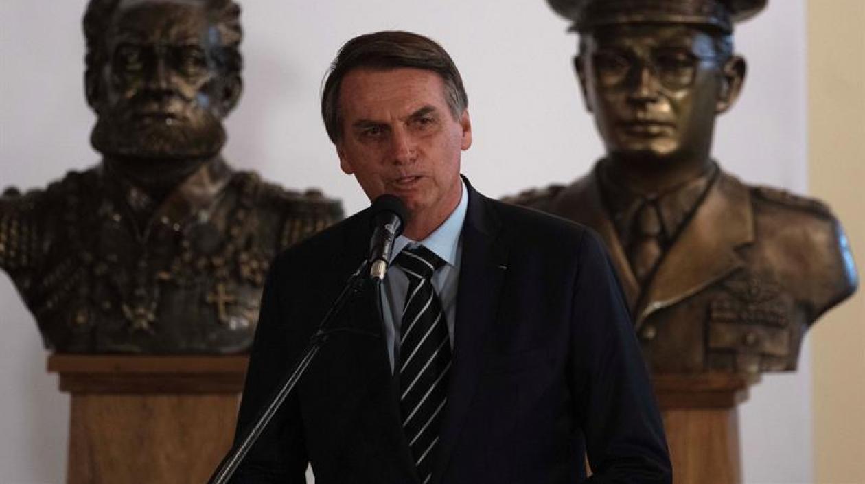El presidente de Brasil, Jair Bolsonaro.