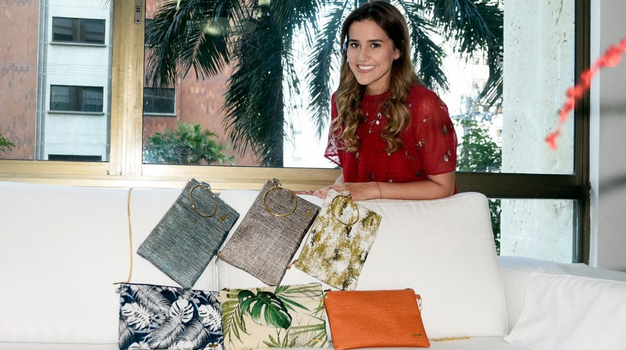 La diseñadora barranquillera Natasha Chegwin-Goelkel.