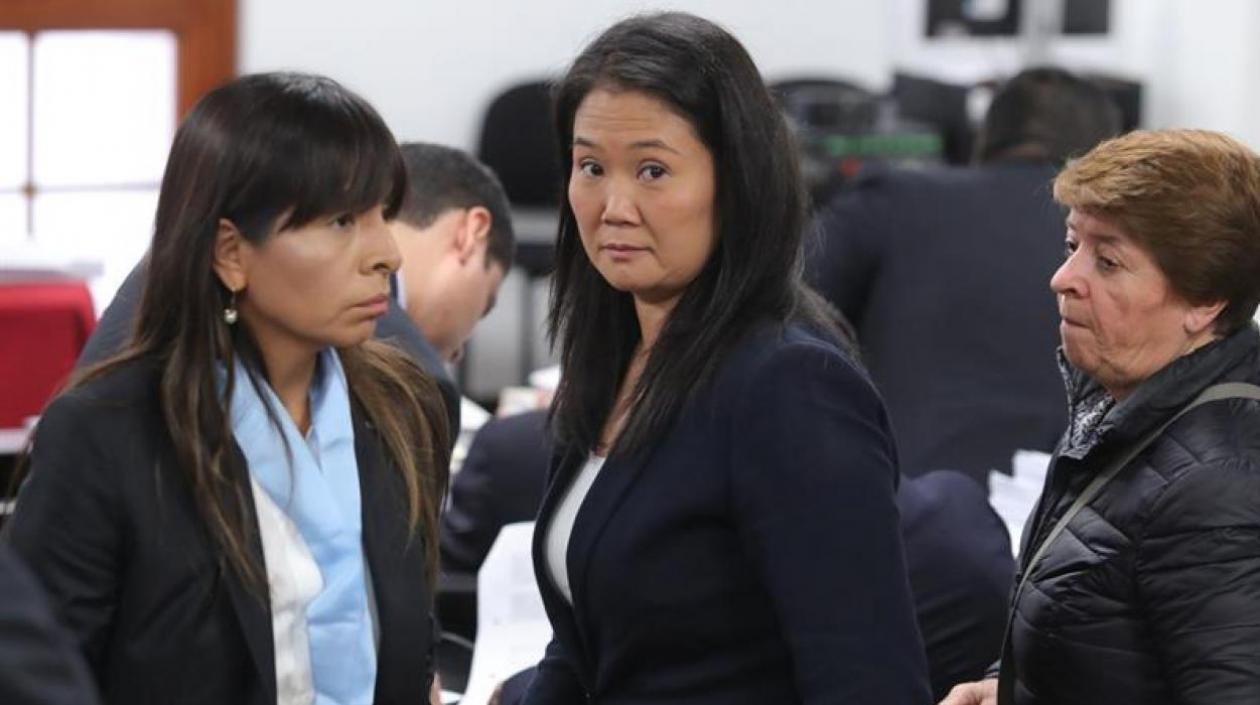 La líder opositora peruana Keiko Fujimori.
