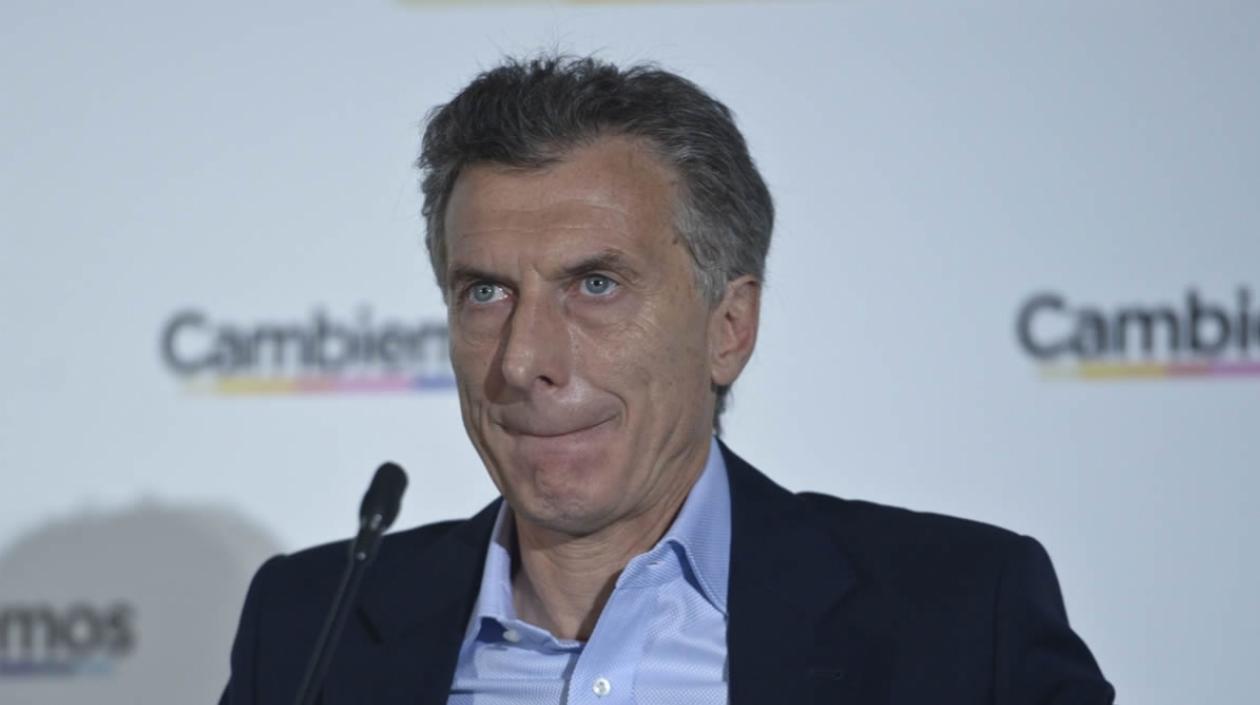 El presidente de Argentina, Mauricio Macri.