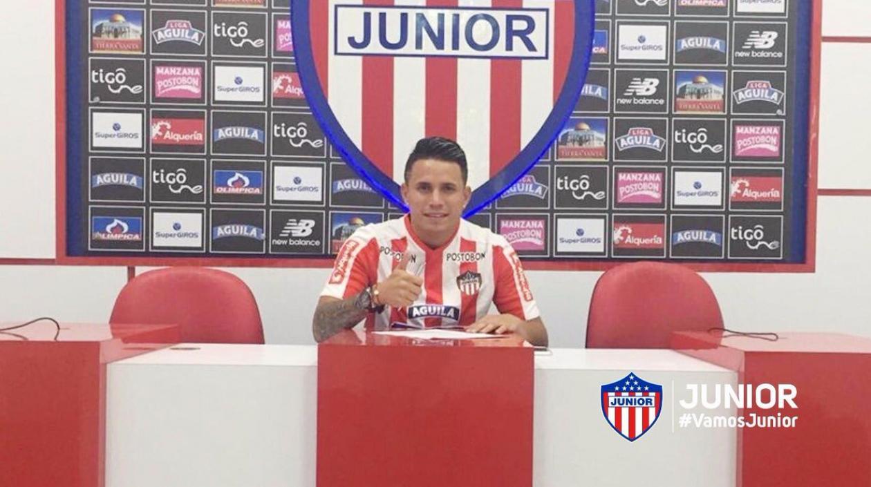 El volante santandereano Roger Torres.