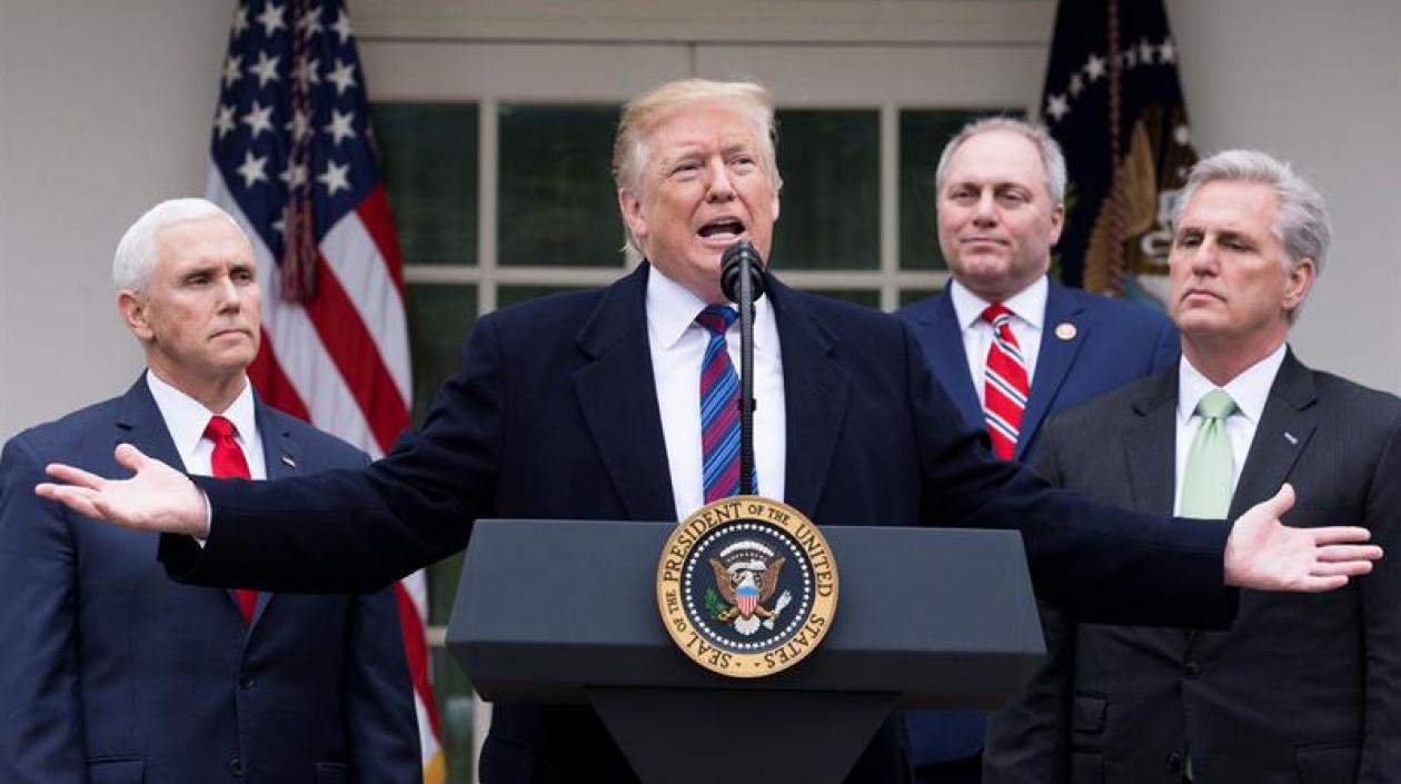 Donald Trump, presidente de Estados Unidos.