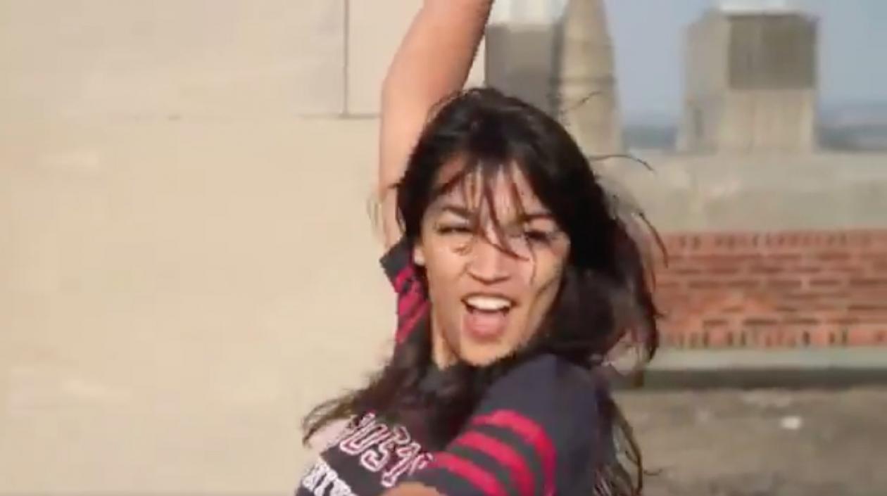 Alexandria Ocasio-Cortez, joven congresista de Estados Unidos.