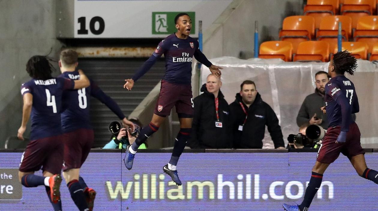 Arsenal venció cómodamente. 