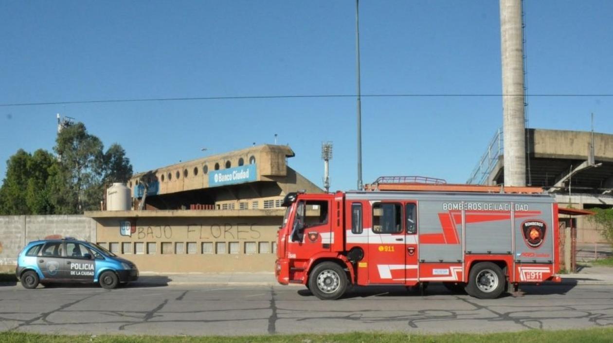 Explosión en el estadio de Deportivo Español