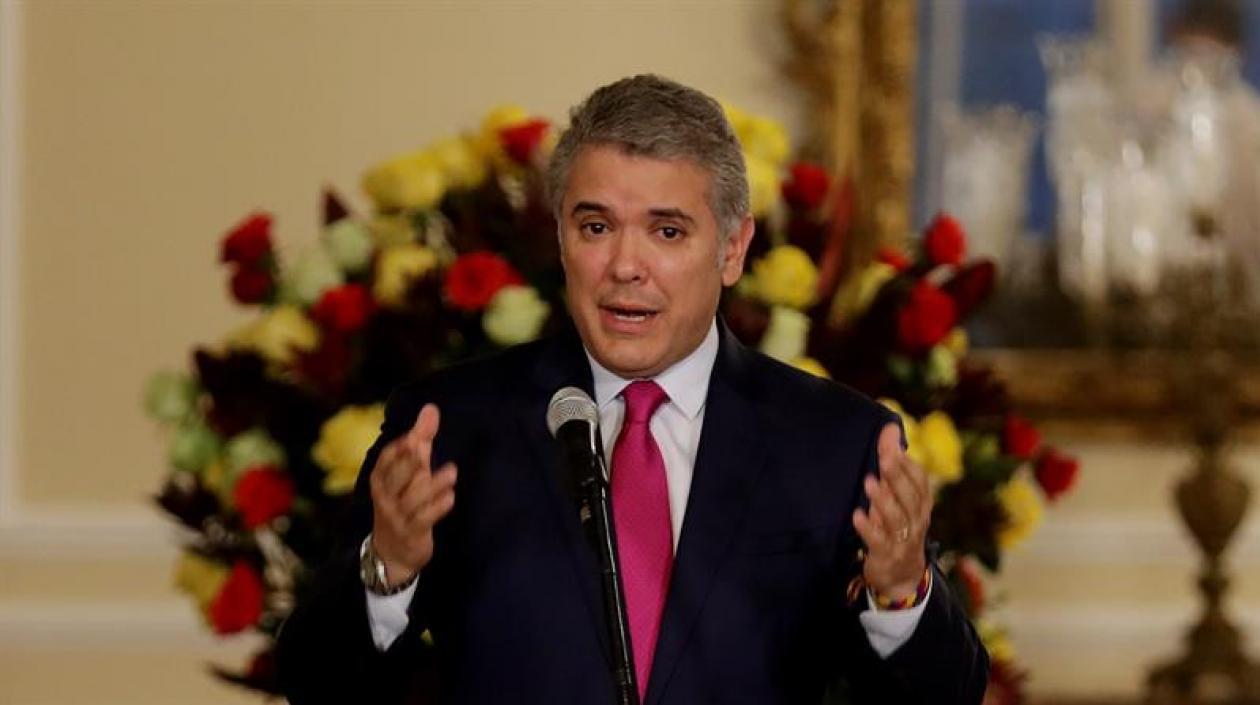 Iván Duque, Presidente de Colombia.