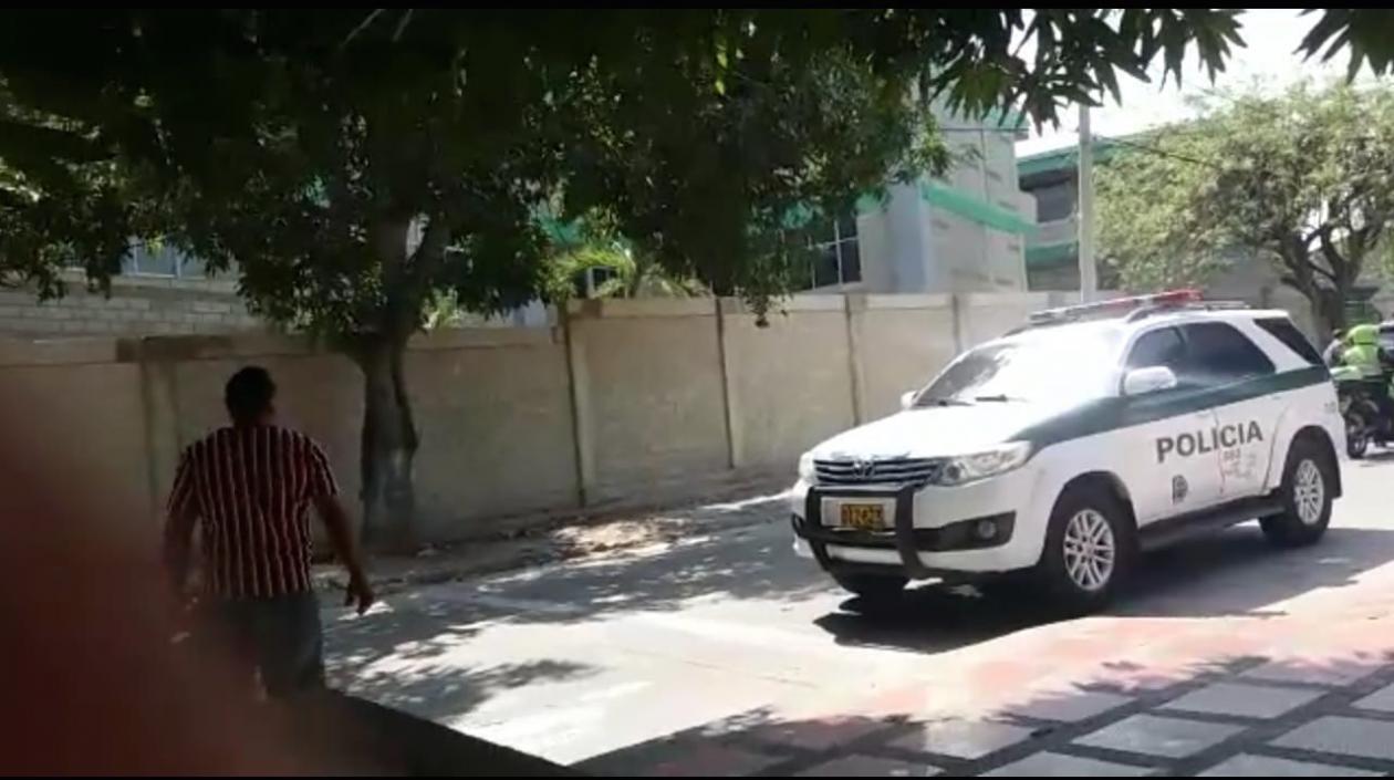 Lugar donde se registraron los hechos.