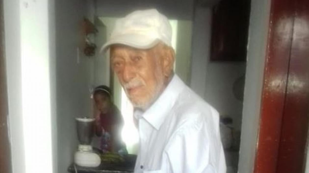 Víctor Julio Molino, adulto mayor desaparecido.