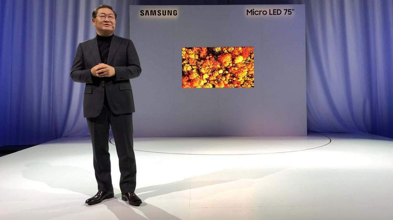 Presentación del nuevo televisor.