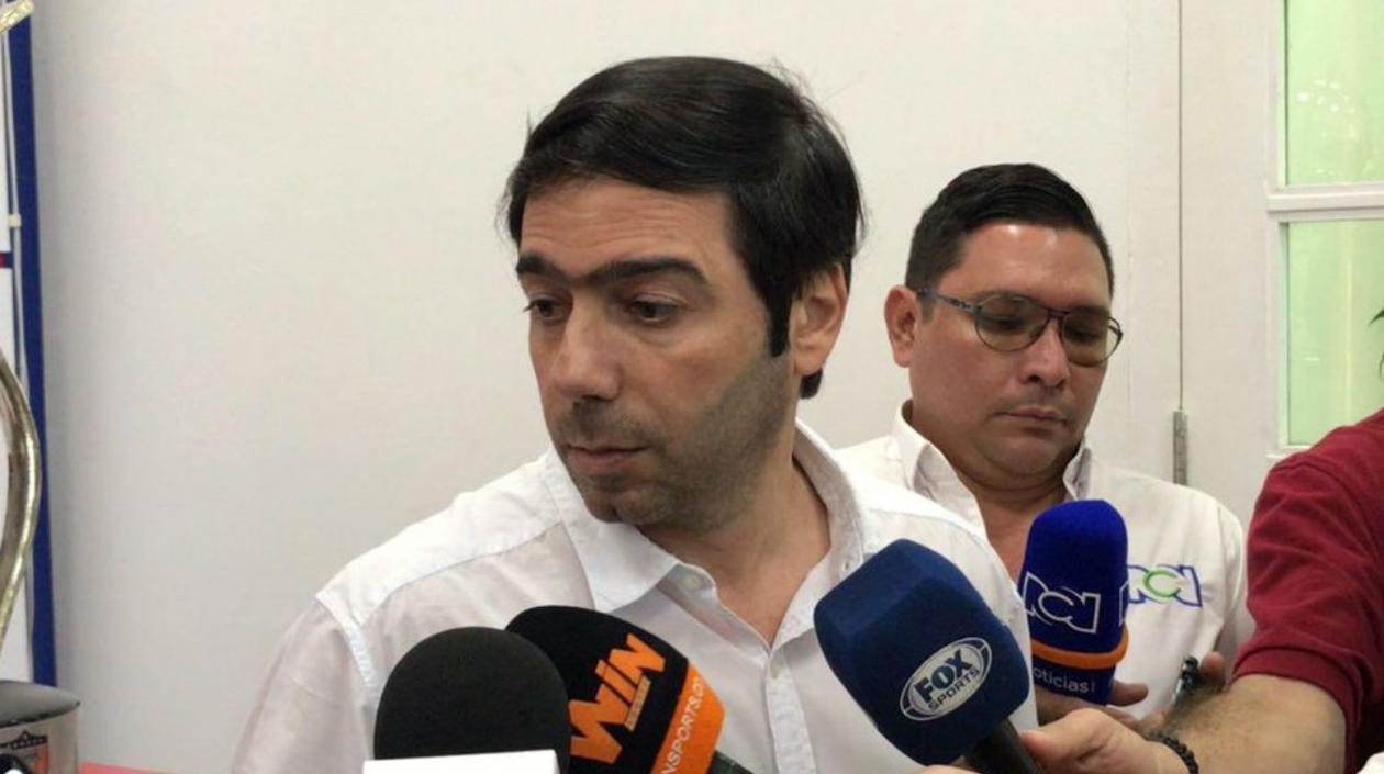 Antonio Char, presidente de Junior. 