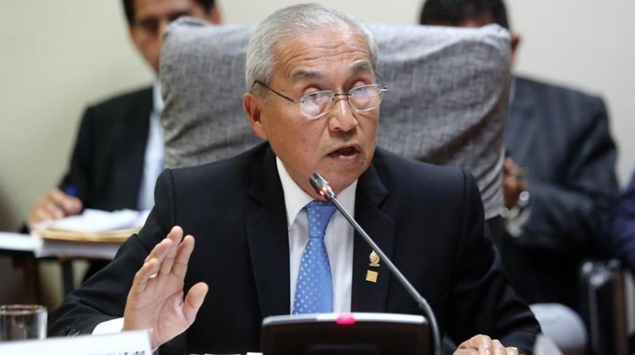 Pedro Chávarry, exfiscal general de Perú.