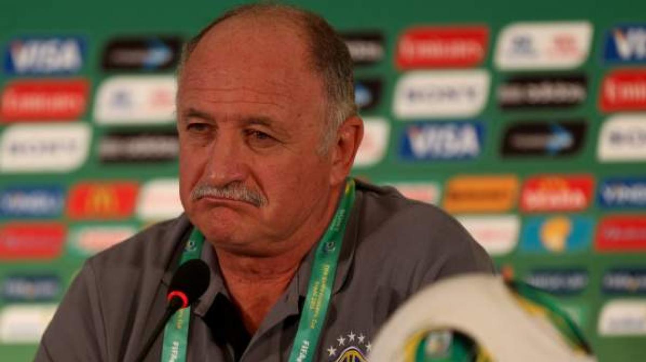 El técnico Luiz Felipe Scolari.