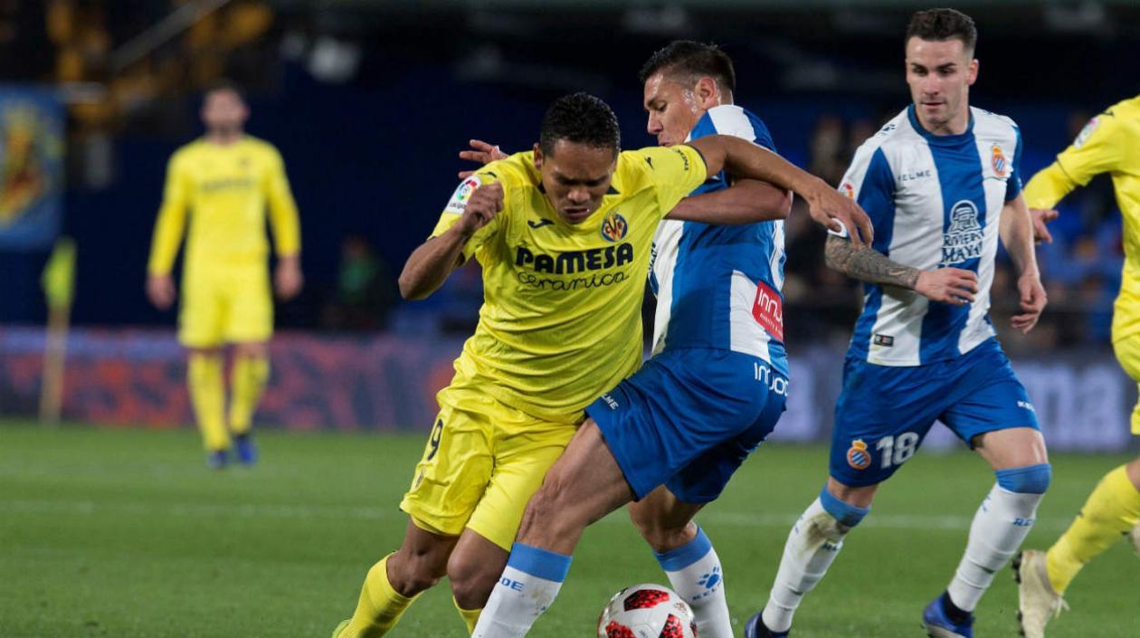 Carlos Bacca, delantero de Villarreal. 