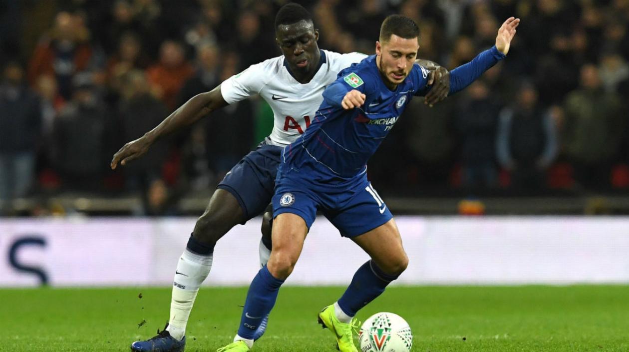 Davinson Sánchez, defensa colombiano. 