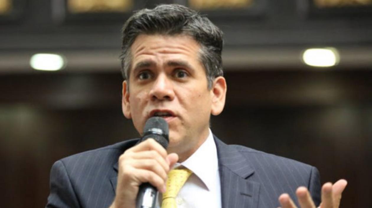 Rafael Guzmán, jefe de la comisión de Finanzas de la Cámara de Venezuela.