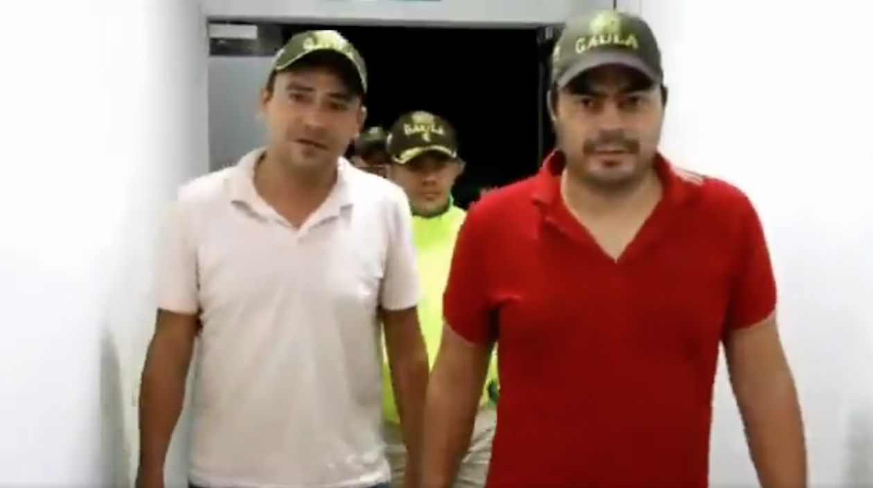 Adalberto Díaz Andrade y Nelson Marino Conde Vera.