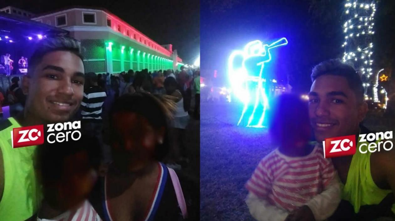 Daniel Enrique Silva Morillo muestra sus fotos en navidad en Venezuela.