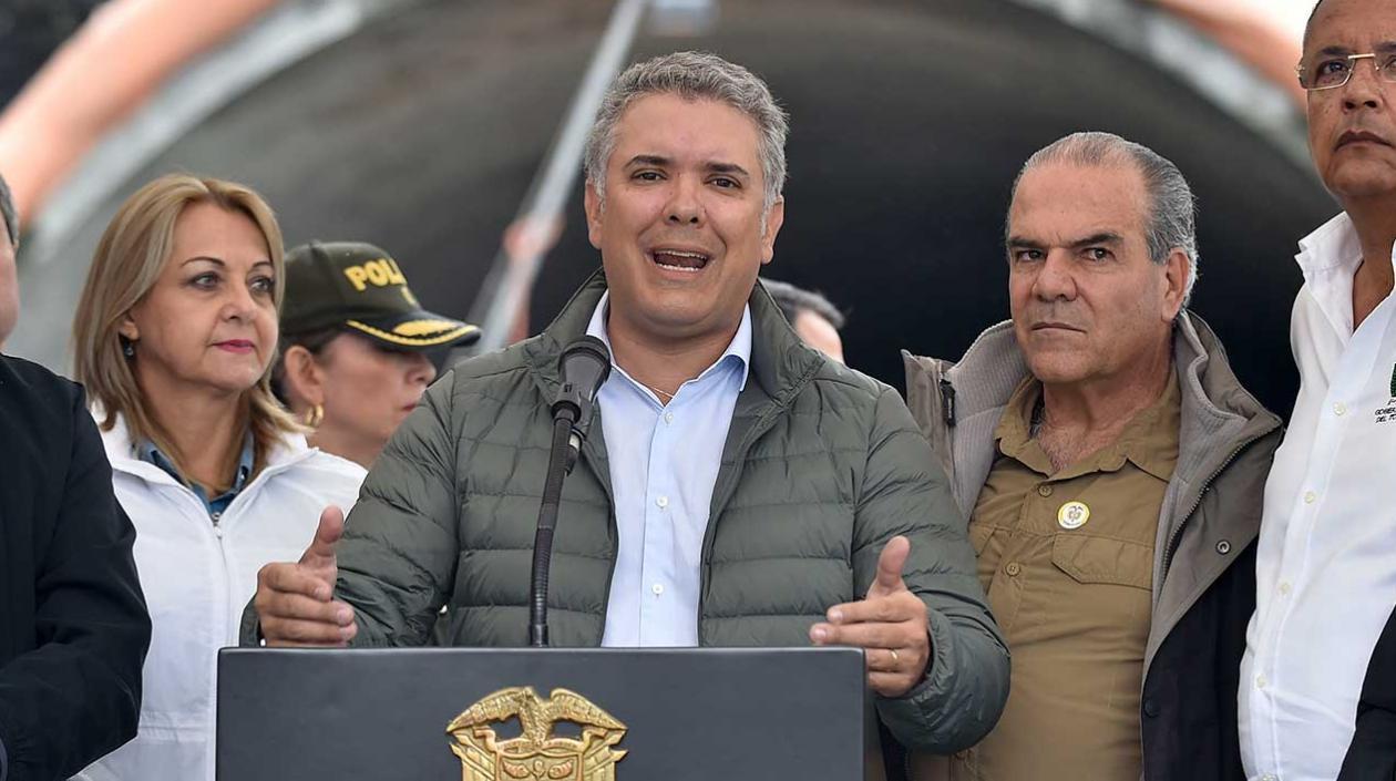 El Presidente de la República, Iván Duque.