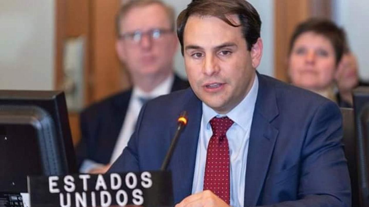 Embajador de Estados Unidos ante la Organización de Estados Americanos (OEA), Carlos Trujillo,