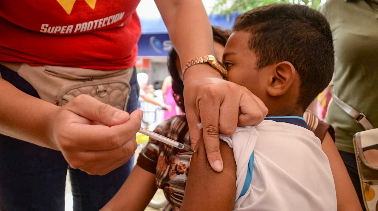 Esquema de vacunación de niños