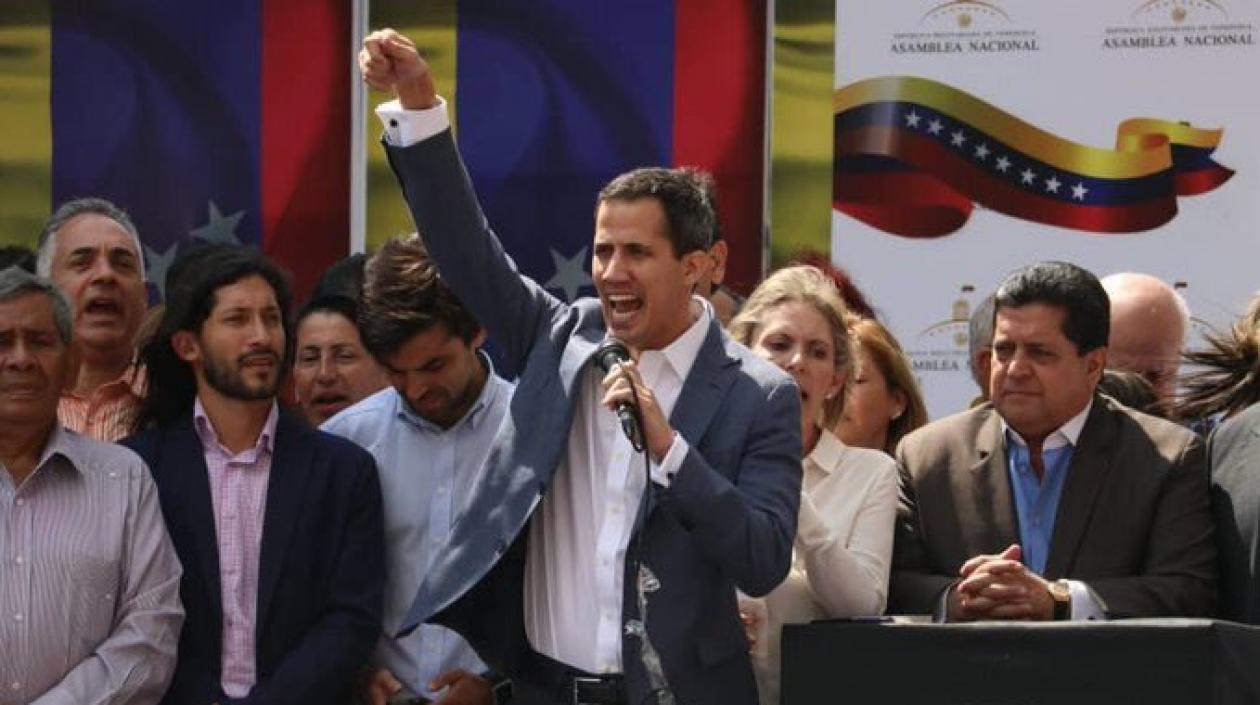 Juan Guaidó, presidente de la Asamblea Nacional.