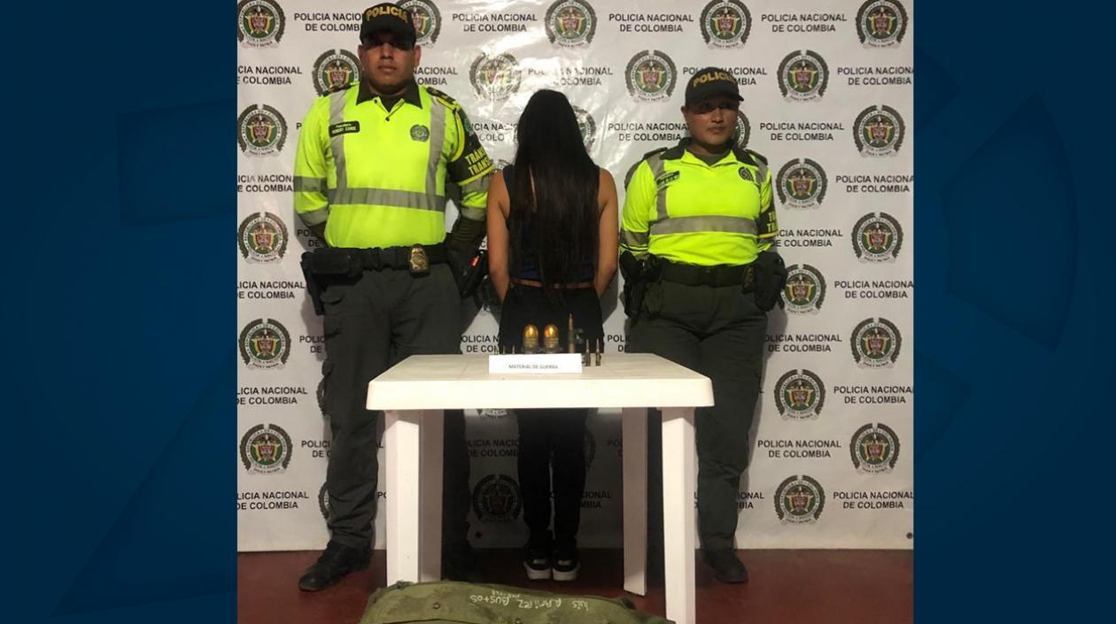 La mujer fue conducida a la URI de la Fiscalía.