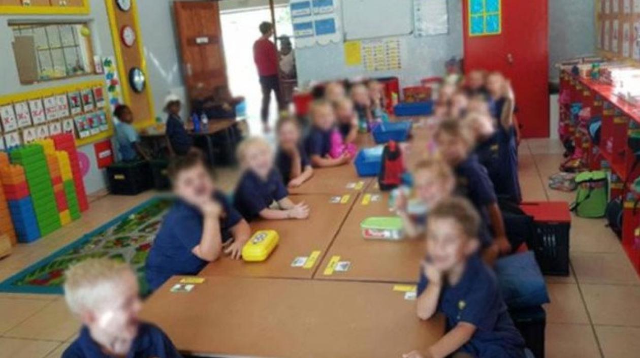 Los alumnos pertenecen al grado R (para niños de entre 5 y 6 años).