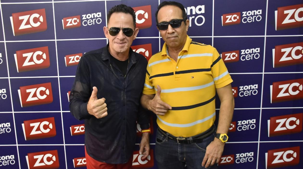 Los creadores del grupo Salsa adulta Richie Plá y Santos Vizcaíno.