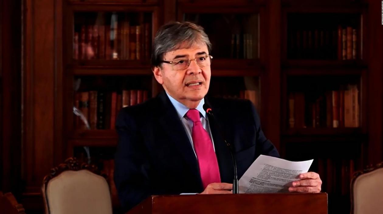 Carlos Holmes Trujillo, canciller colombiano.