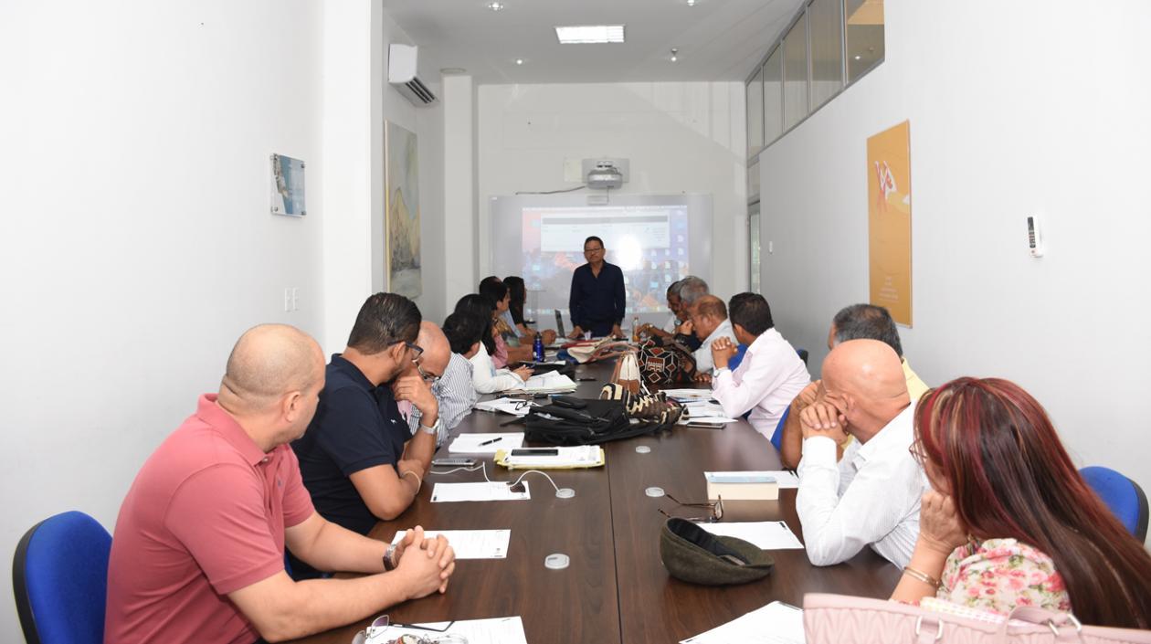 Consejo Académico de Uniatlántico reunido hoy para evaluar la situación