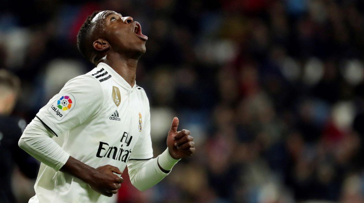 Vinicius Junior, jugador del Real Madrid. 