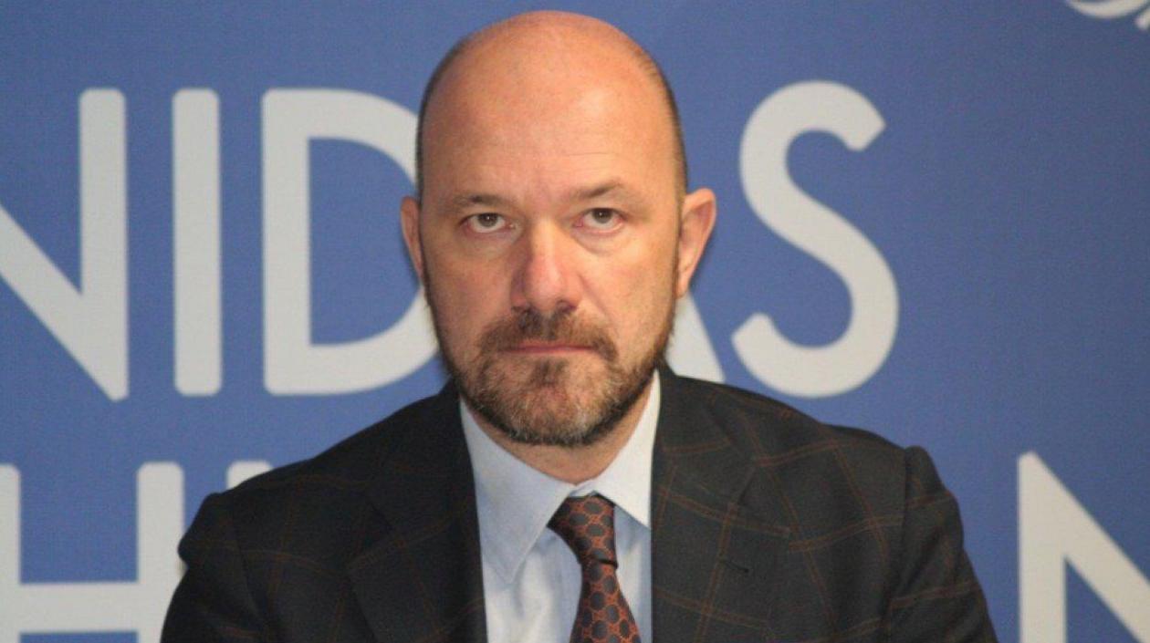 Alberto Brunori, Alto Comisionado de las Naciones Unidas para los Derechos Humanos.