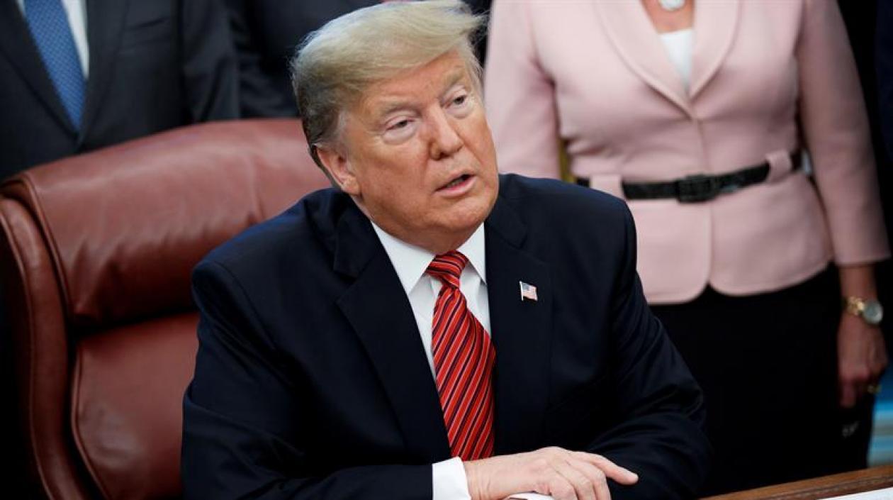 El presidente de EE.UU., Donald Trump.