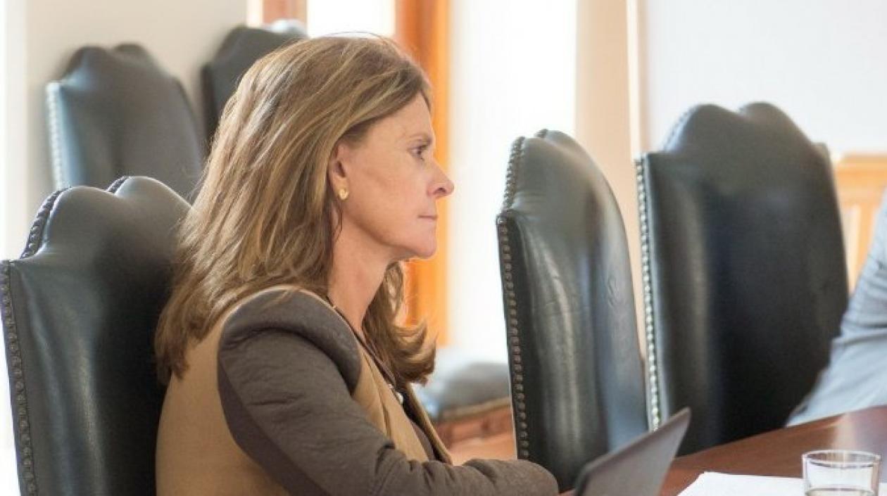 Marta Lucía Ramírez, vicepresidenta.