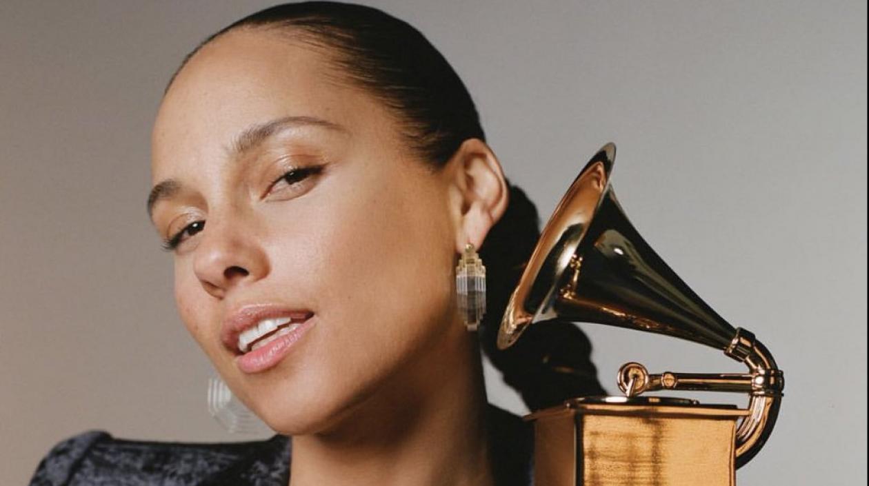 La cantante y compositora estadounidense Alicia Keys.