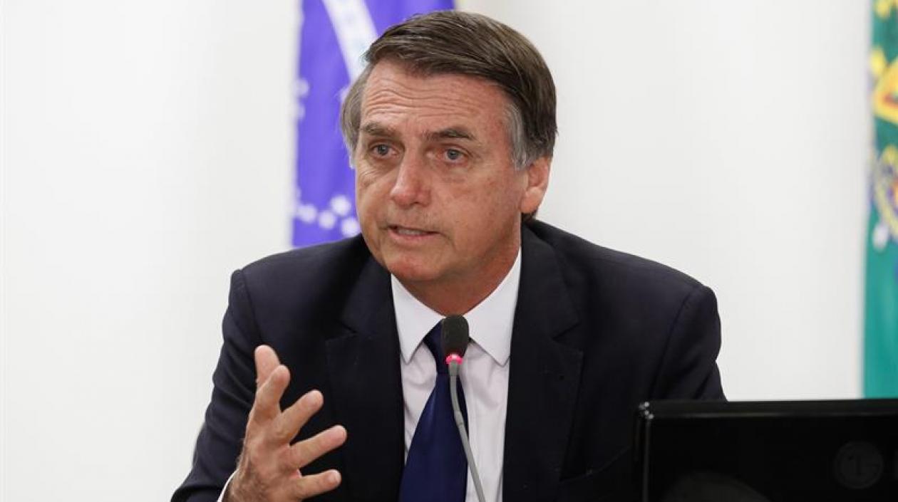 El presidente de Brasil, Jair Bolsonaro.