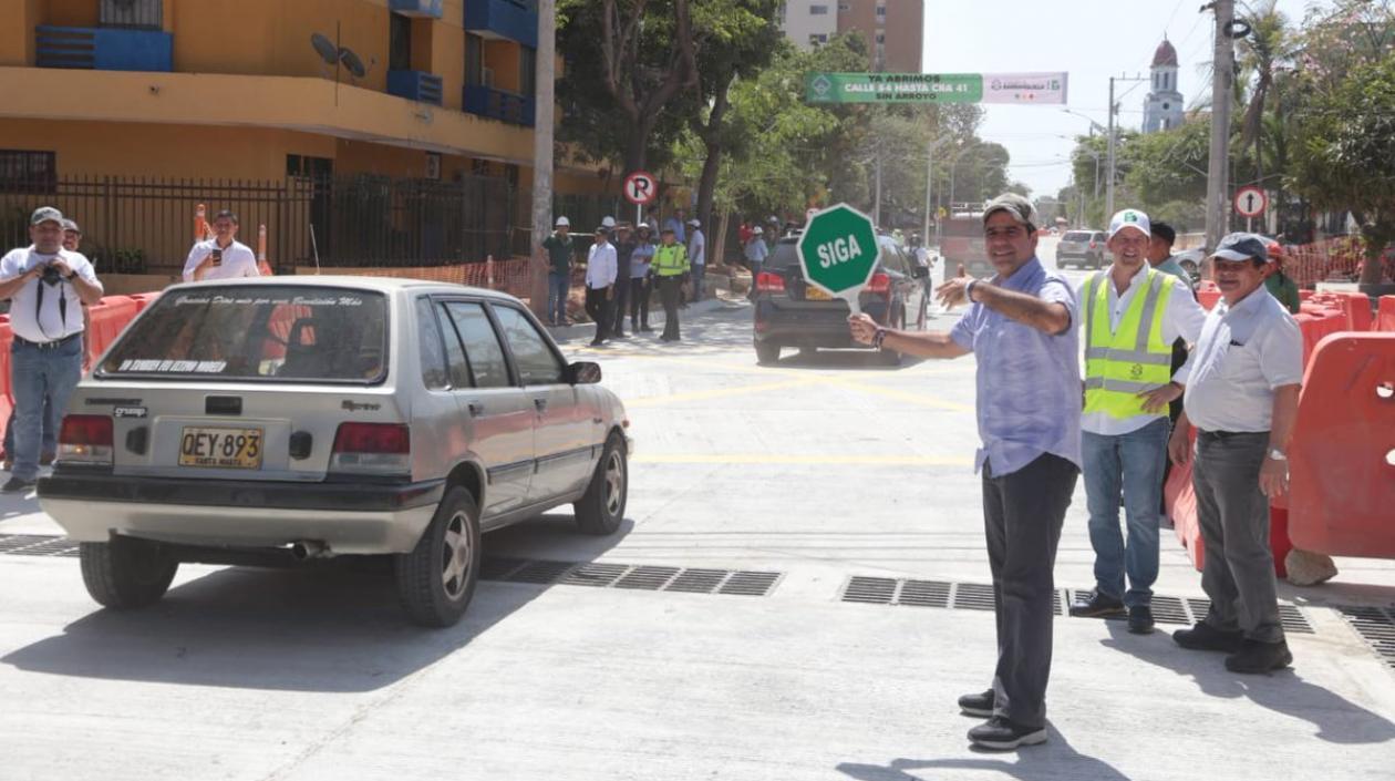 El Alcalde de Barranquilla, Alejandro Char.