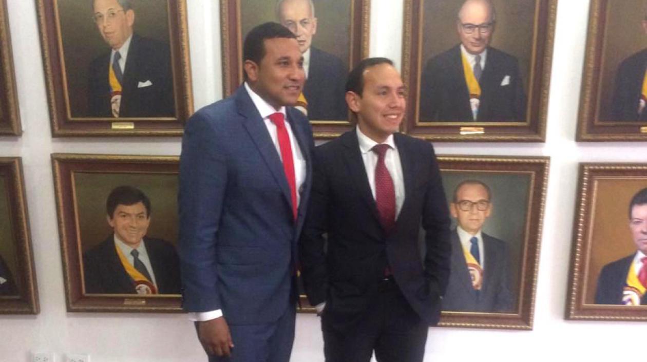 Foto suministrada por la campaña se Óscar David Galán.