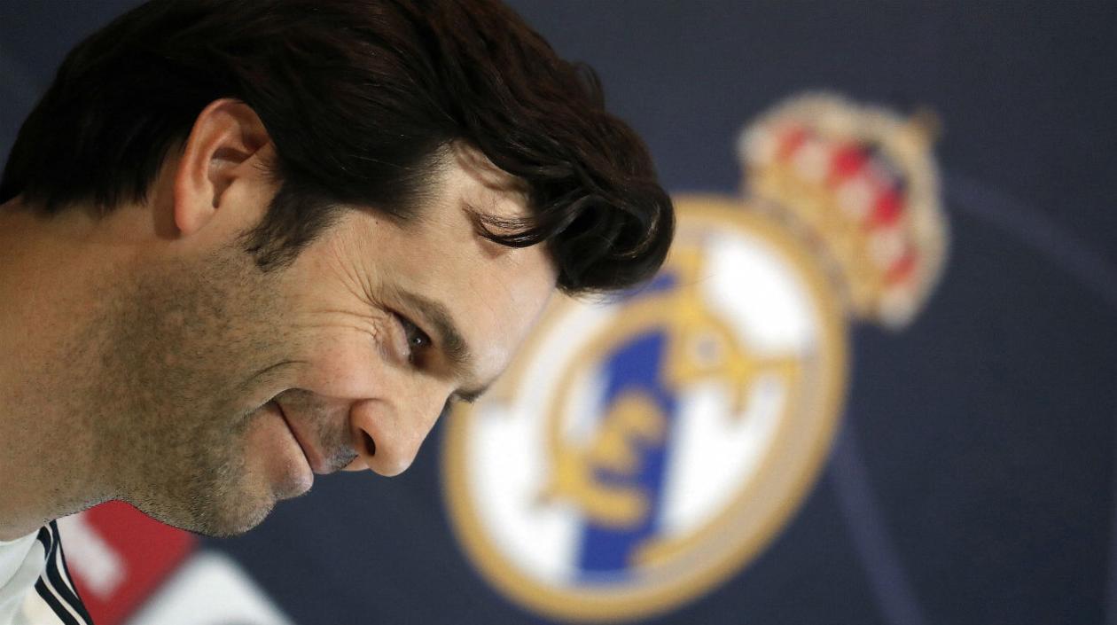 Santiago Solari, entrenador del Real Madrid. 